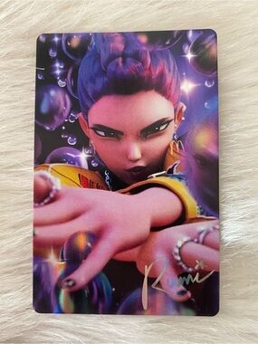 HUNTRX Rumi Holo Mcdonald's Photocard Kpop Demon Hunter One Star